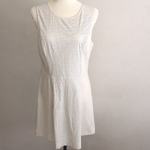 White Buffalo David Bitton leathered detail Dress